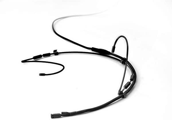 Point Source Audio CX2-8D-XSH-BL Cross-Function Omni/Cardioid Headset Micrófono Con X-Connector para Shure, Black
