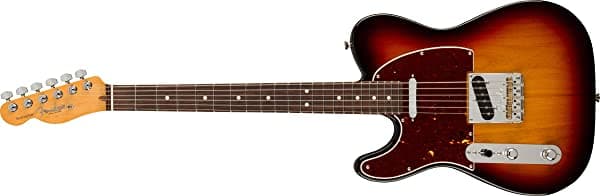 Fender American Professional II Telecaster zurda - 3-Color Sunburst con diapasón de palisandro 113950700