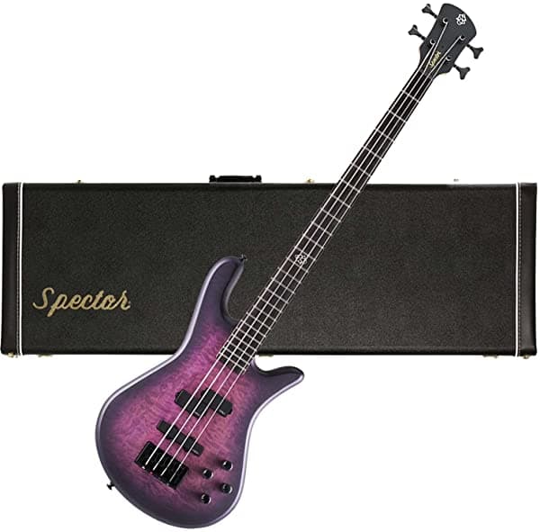 Unknown Spector NS Pulse II 4 Bajo eléctrico - Ultra Violet Matte, kit con estuche rígido Spector NS