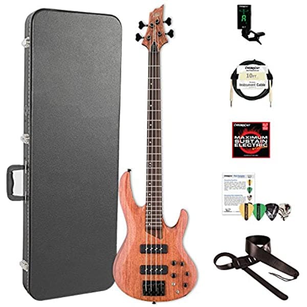 Esp Lb1004Sebns-Kit-2 B Series B-1004Se Bajo Eléctrico De 4 Cuerdas Guitarra Natural Satin