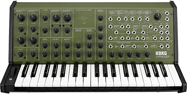 Korg Ms-20 Fs Sintetizador Analógico Monofónico 2 Osciladores 37 Mini-Llaves Verde MS-20 FS GREEN