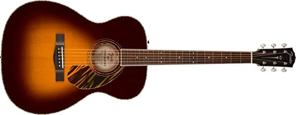 Fender Po-220E Orchestra Guitarra Acústica De 6 Cuerdas (3 Tonos Vintage Sunburst) 970350303