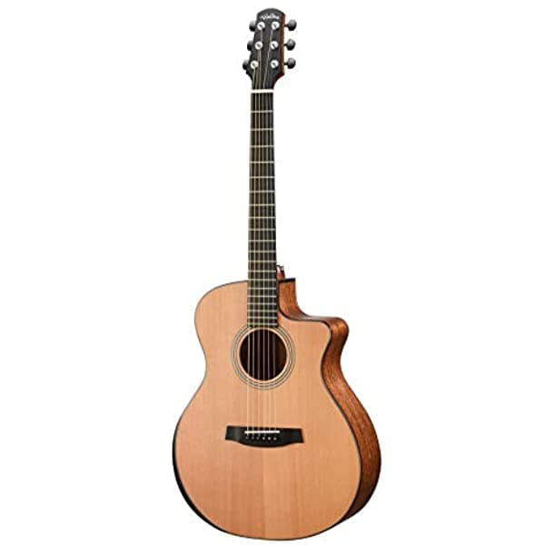 Walden G2070RCE con Estuche Supranatura - Tapa de Cedro y Caoba para Gran Auditorio Electroacústica con Corte Satinado Natural 643650