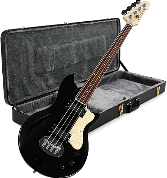 Clutch Lakland SHB30-BK Skyline Hollowbody-30 Bajo Eléctrico - Negro Lakland Hollowbody 30 Hardshell Bundle