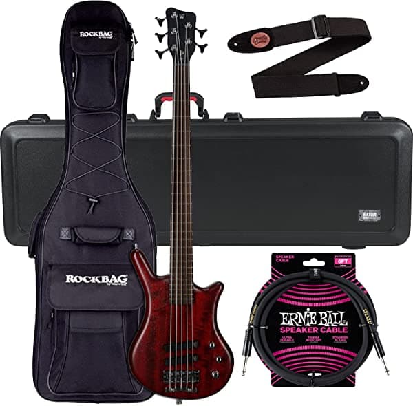 Clutch Warwick Gps - Cable De 5 Cuerdas Para Pulgar Alemán Aceite Rojo Burdeos Gator Gtsa-Gtrbass Cable Ernieball Paquete Mssc8-Blk De Levy'S German Thumb
