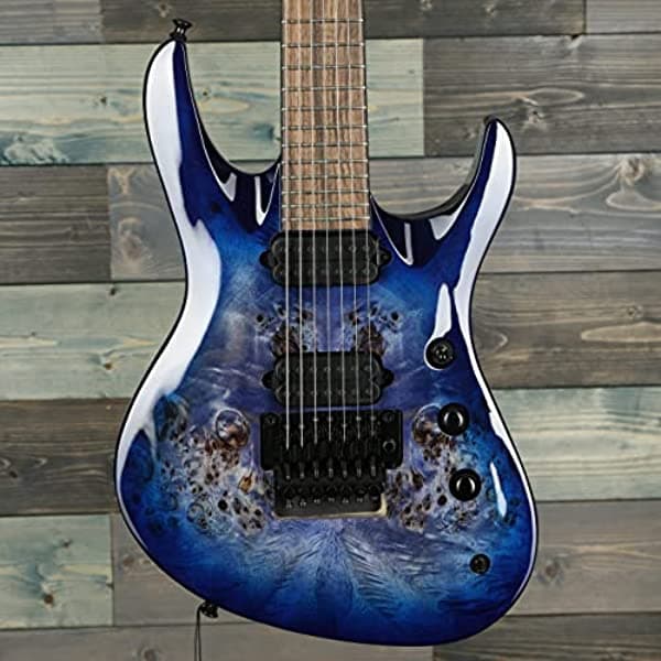 Jackson Pro Series Chris Broderick Signature Fr7 Solista Guitarra Eléctrica - Azul Transparente PROCABFR7TBLUPOPLAR