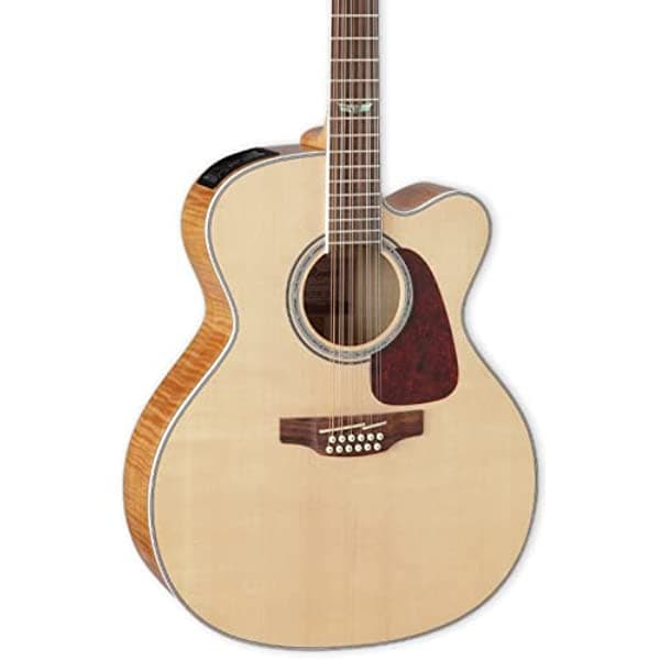 Geartree Takamine GJ72CE-12 - Guitarra Electroacústica Jumbo De 12 Cuerdas Natural B