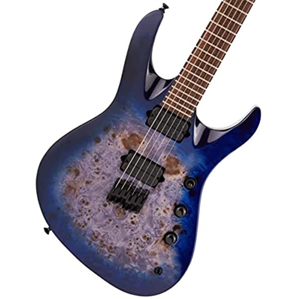 Jackson Pro Series Chris Broderick Signature Ht6 Solista Guitarra Eléctrica - Azul Transparente PROCABHT6TBLUPOPLAR