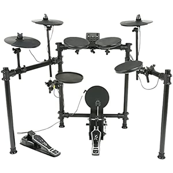 Keshuo Practice Batería Electrónica Pro Music Equipment Batería Electrónica Set Módulo Practice Electric Drum HESHUOBAI