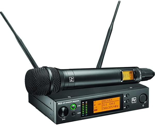 Electro-Voice Re3-Re420-5L - Sistema De Mano Inalámbrico Con Cabezal Re420 488-524Mhz F.01U.354.214