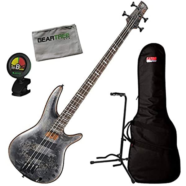 Ibanez Sr Bajo Workshop 4Str Multiscale Deep Twilight Bajo Eléctrico Con Bolsa Sintonizador SRMS800DTW