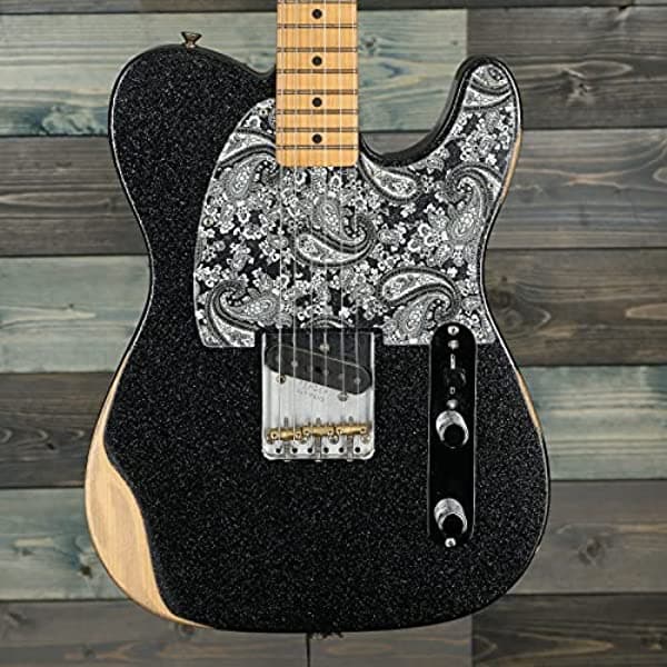 Fender Brad Paisley Road Worn Esquire - Guitarra Eléctrica - Brillo Negro 140322398