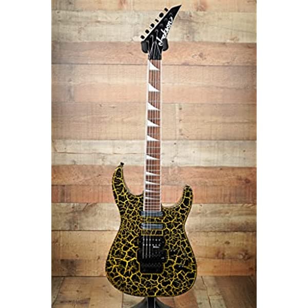 Jackson X Series Soloist Sl3X Dx Guitarra Eléctrica - Amarillo Crackle XSL3XDXYELLOWCRACK