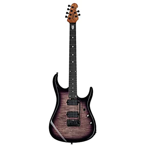 Sterling by Music Man JP150DFM-EPP - Guitarra Eléctrica de Cuerpo Sólido (6 Cuerdas para Diestros) Color Morado