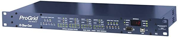 Clear-Com Pg2-Madi-Fx Sc Puerto Óptico Interfaz De E/S De Audio Digital Sin Transmisores De Fibra PG2-MADI-F-FX