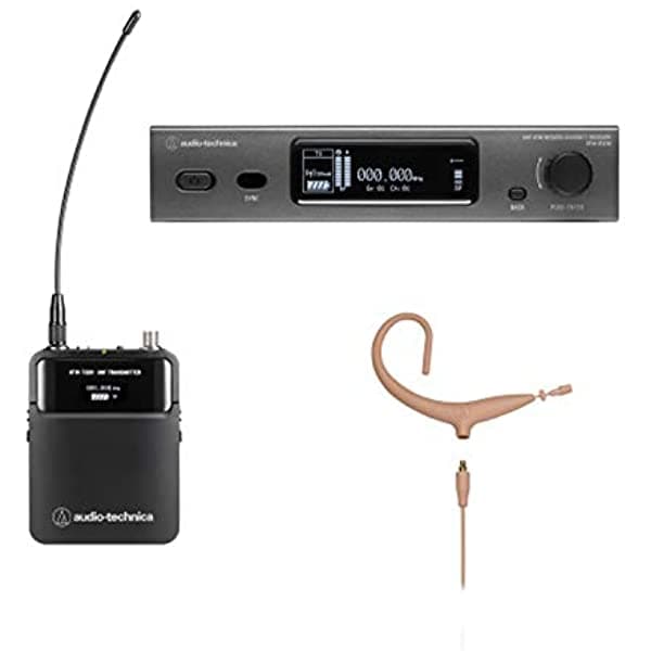 Audio-Technica Atw-3211N893Xth De2 3000 Series - Sistema De Microauriculares Inalámbrico De Red De2 470-530 Mhz Color Beige