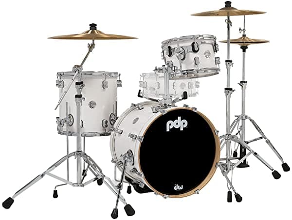 Pacific Drums Pdp Concept Maple - Carcasa De 3 Piezas Color Blanco Perlado PDCM18BPPW