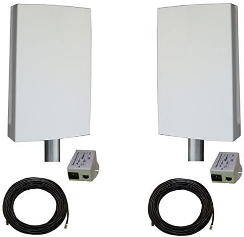 Tycon Systems Ezbr-0214Hd- Sistema De Puente Punto A Punto De Fuerza Industrial De 2.4Ghz