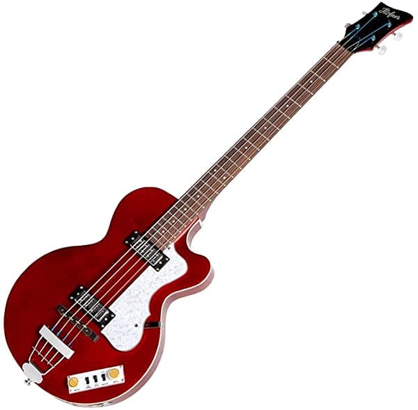Hofner Hi-Cb-Pe-Rd Ignition Pro Club Bass Rojo Metálico