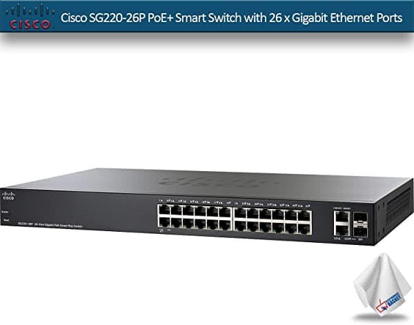 Cisco Sg220-26 Smart Switch Con 26 X Gigabit Ethernet Ports (Sg220-26-K9-Na) SG220-26P-K9-NA