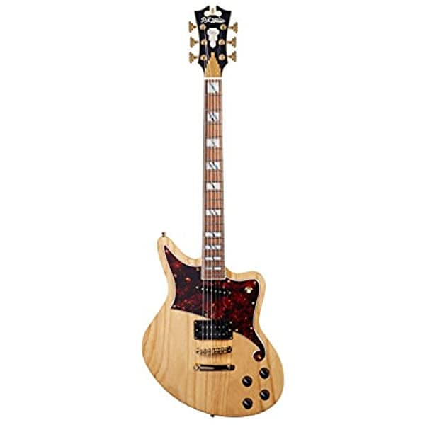 D'Angelico Deluxe Bedford - Guitarra Eléctrica Color Beige DADBEDNATGS