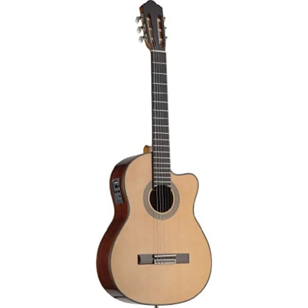 Angel Lopez C1448Cfi-S 4/4 Guitarra Electroacústica Clásica Con Preamplificador Fishman