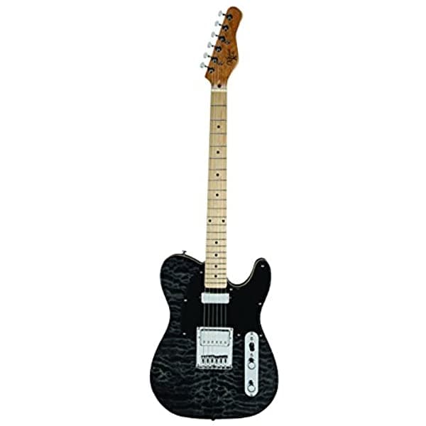 Michael Kelly Mk1955Bw 1955 - Guitarra (Acabado Satinado) Color Negro