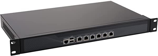 Hunsn Firewall Vpn Montaje En Rack 1U Mikrotik Dispositivo De Red B75 Con Intel Core I7 3770 Rs09 Aes-Ni/6 Intel Gigabit Lan/2Usb/Com/Vga/Bypass (8G Ram/256G Ssd RS09-B75-I7-8G240G