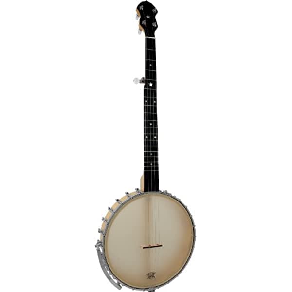 Gold Tone Oro Tono Bob Carlin Bc-350 Banjo (Cinco Cadena Arce) Transparente