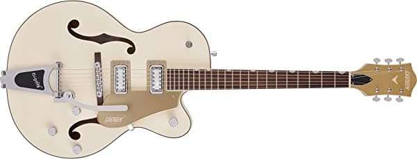 Gretsch G5410T Guitarra Eléctrica Electromática Tri-Five Hollowbody De Edición Limitada - Blanco Vintage Sobre Casino Oro 2506831505