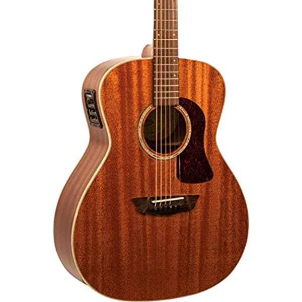 Washburn Hg120Swek Heritage Series Grand Auditorium Guitarra Acoustic-Electric Natural HG120SWEK-U