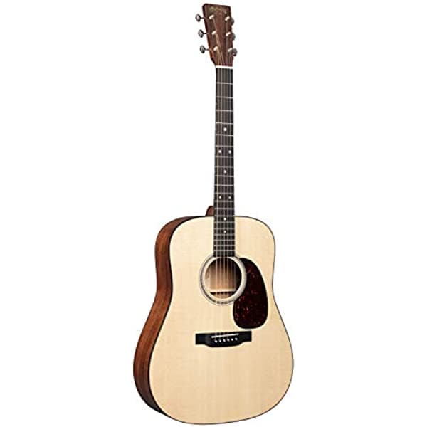 Martin Guitarra D-16E Caoba Con Funda Acolchada Guitarra Electroacústica Caoba y Construcción de Pícea Sitka Acabado Brillante Traste D-14 y Forma Ovalada Baja 10D16E-02