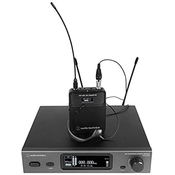 Audio-Technica Atw-3211/893-Thee1 3000 Serie 4Ta Generación Micrófono Inalámbrico Con Bp893Ch-Th Micrófono De Cabeza (Beige)