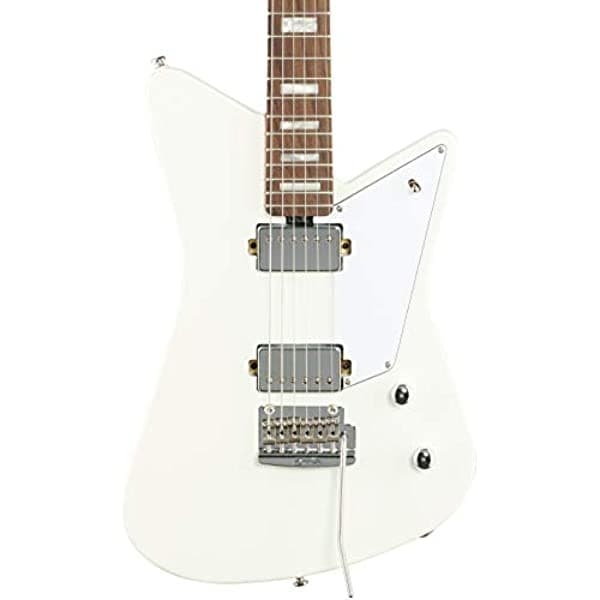 Sterling Mariposa Guitarra Eléctrica Imperial Blanco