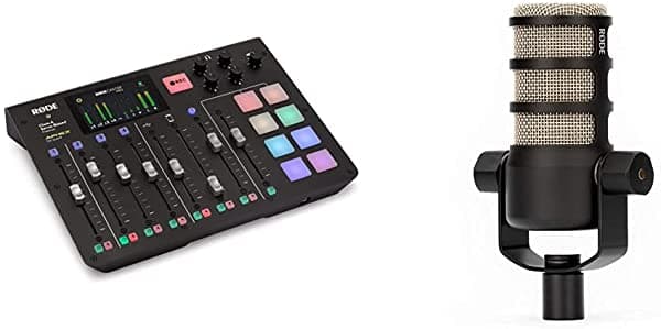 RØDE Microphones Rode Rodecaster Pro Podcast Estudio De Producción Y Micrófono Dinámico De Podcasting
