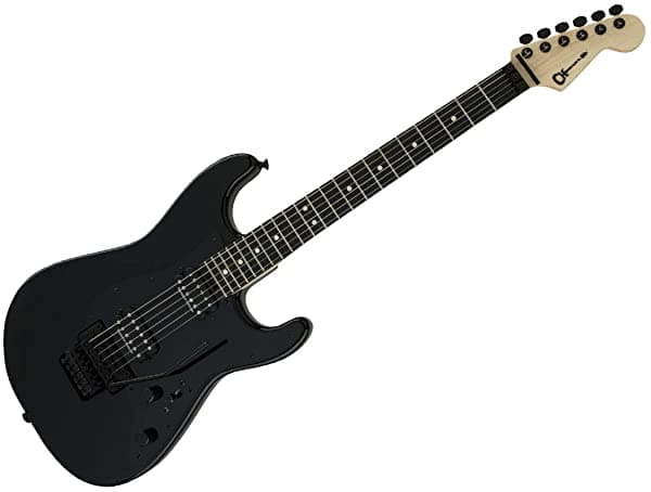 Charvel Pro-Mod So-Cal Style 1 Hh Fr E Guitarra Eléctrica (Negro Brillante) PM SC1 HH FR GBK/E