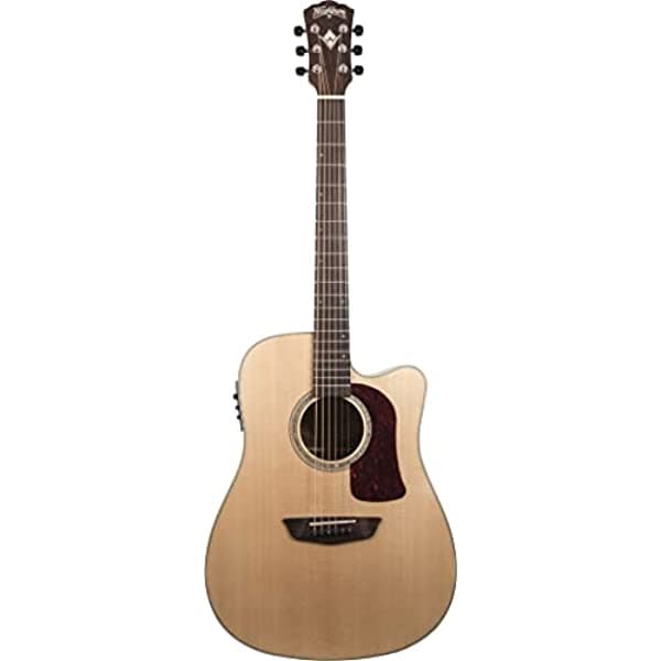 Other Washburn Hd100Swcek-D Heritage Series Dreadnought Corte Eléctrico Acústico Natural