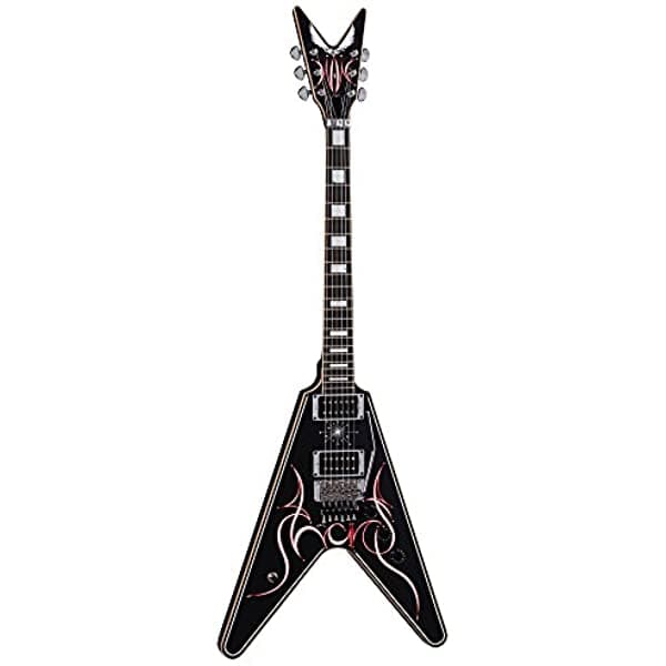 Dean TGV F BKS Guitarra Eléctrica de Cuerpo Sólido Color Negro