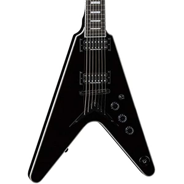Dean V Select - Guitarra Eléctrica (7 Cuerdas) Color Negro V SEL 7 CBK