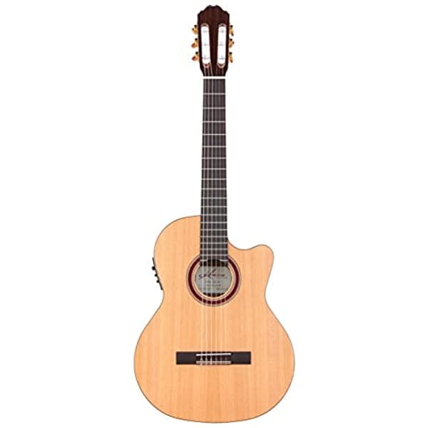 Kremona Guitarra Electroacústica de 6 Cuerdas para Diestros (R65CWC)