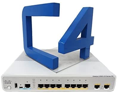Generic Cisco 3560C Pd Pse Switch 8 Ge Poe 2 X 1G Cobre Uplink Base Ip - 8 Puertos - Manejable - 8 X Poe - 10/100/1000Base-T - Puertos Poe WS-C3560CPD-8PTS-K9