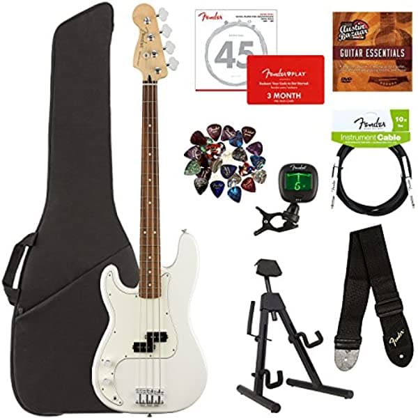 Fender Player Series Bajo Bundle con Funda Acolchada 0149823515-COMBO-STD