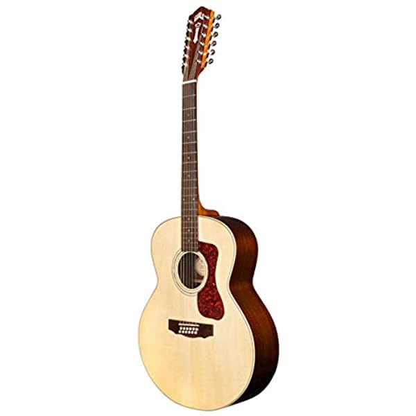 Guild Westerly Collection Guitarra Acústica para Diestros, Acabado Natural (F-1512 12 Cuerdas) 384-3510-721