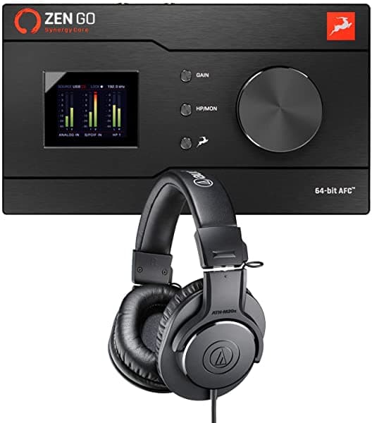 Clutch Antelope Zen Go Synergy Core Interfaz De Audio Paquete De Audio Technica Ath-M20X