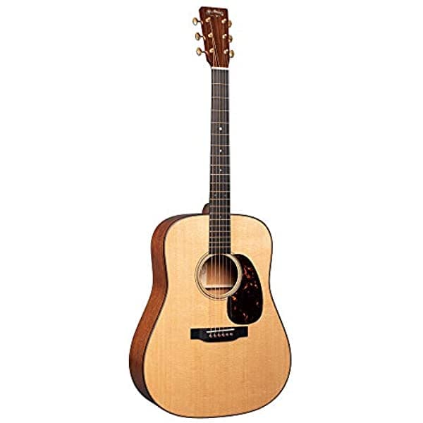 Martin D-18E Modern Deluxe Guitarra Electroacústica con Estuche Rígido Hardshell, Construcción de Abeto Sitka y Caoba, Traste D-14 y Perfil de Mástil Vintage Deluxe con Cónico de Alto Rendimiento 10D18EMODERNDELUXE