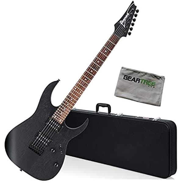 Ibanez RGRT421 WK - Guitarra Eléctrica con Estuche Rígido y C Color Negro