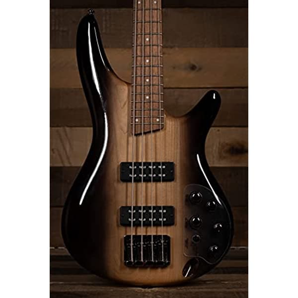 Ibanez Sr370E Sr Bajo Eléctrico Estándar Jatoba Fretboard Surreal Black Dual Fade Gloss SR370ESBG