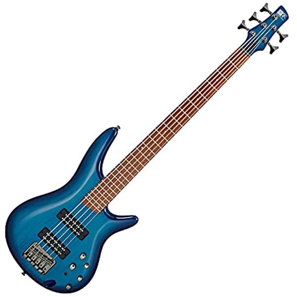Ibanez Sr375E Sr Standard - Bajo Eléctrico De 5 Cuerdas Diapasón Jatoba Azul Zafiro SR375ESPB