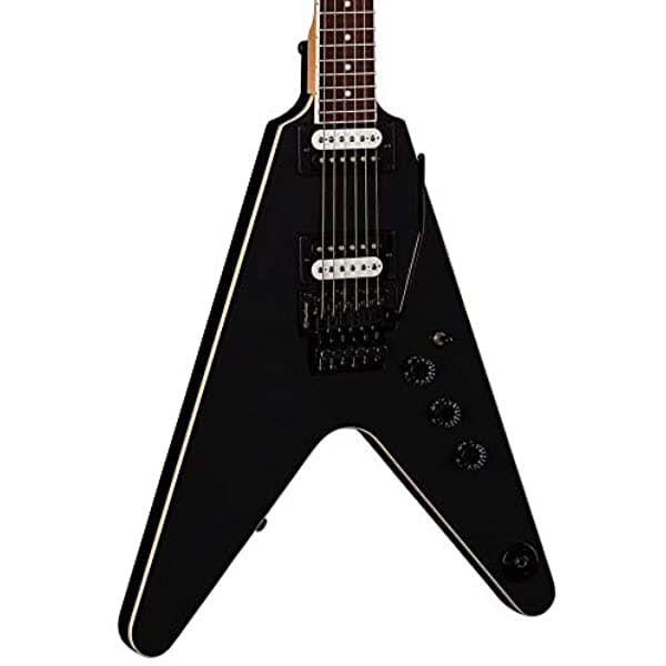 Dean Guitarras 6 Cuerdas Vx Floyd Guitarra Eléctrica Negro Satinado Derecha F Bks VX F BKS
