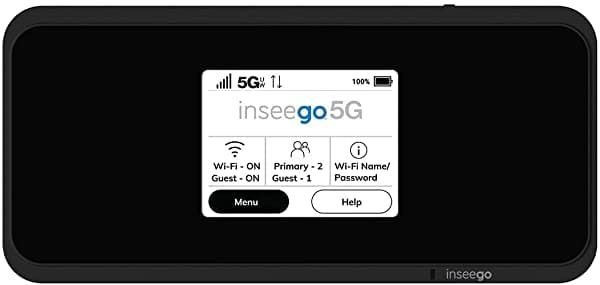 Inseego Mifi M2100 | Verizon 5G Ultra Wideband Network / 4G Lte | Conecta Hasta 30 Dispositivos A Través De Wifi | Hotspot Elegante Y Compacto